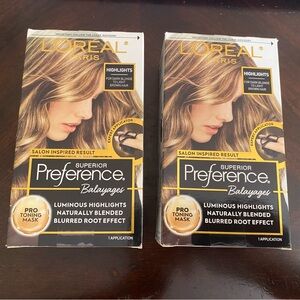 2- L'Oreal Superior Preference Balayages Highlights Dark Blonde to‎ Light Brown